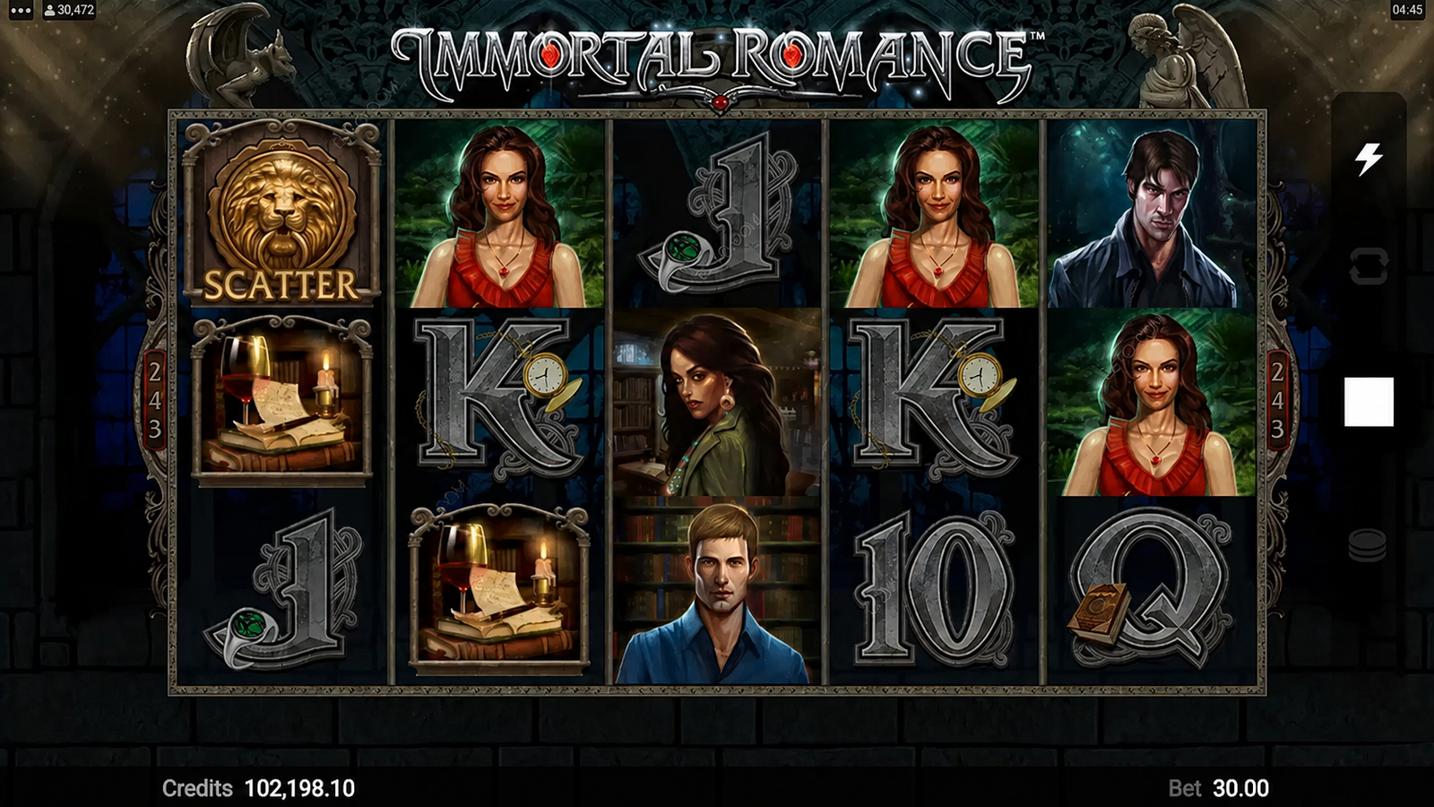 Immortal Romance 老虎機